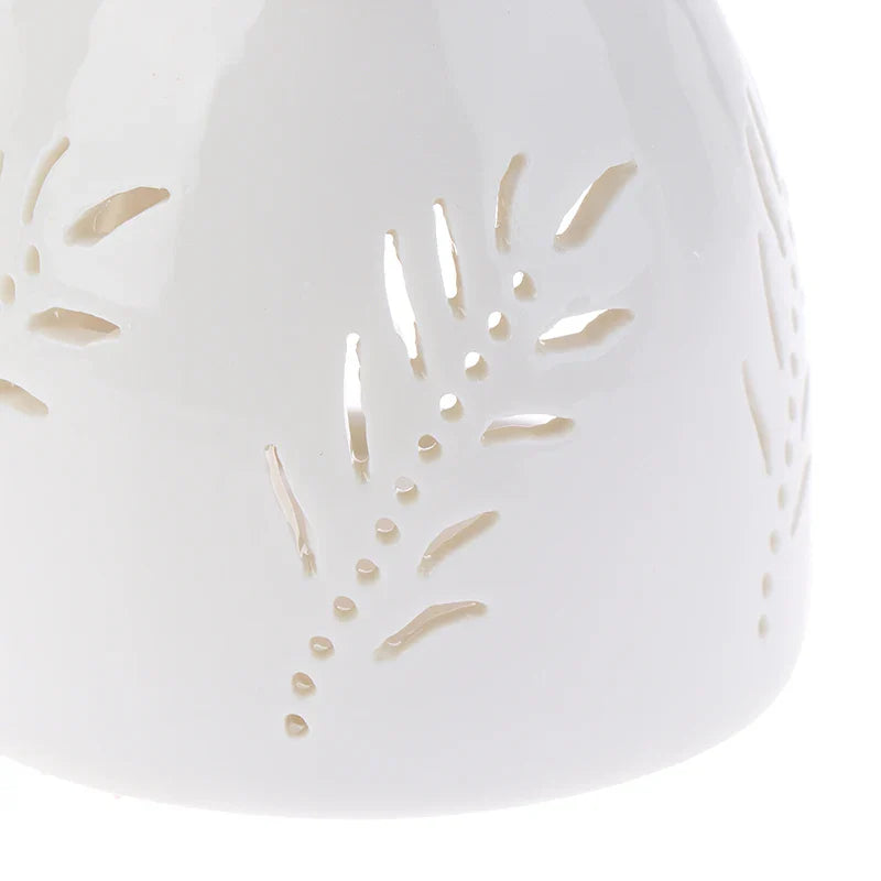 1pc Ceramic Candle Holder Oil Incense Burner Essential Aromatherapy Oil Burner Lamps Porcelain Home Living Room Decoration